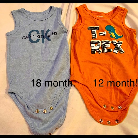 Baby onesie set ! 12 & 18 months - Picture 1 of 5